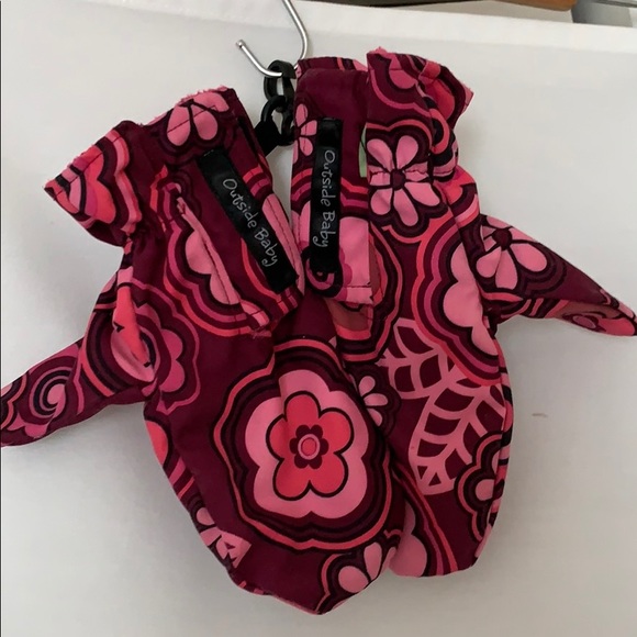 Outside Baby Reversible Jacket & mittens 5-6 yr - Picture 6 of 9